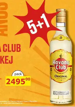 BENE Nápoje Havana Club 1l PACK 5+1 nabídka