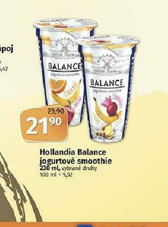Hollandia balance jogurtové smoothie