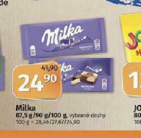 Coop Milka nabídka