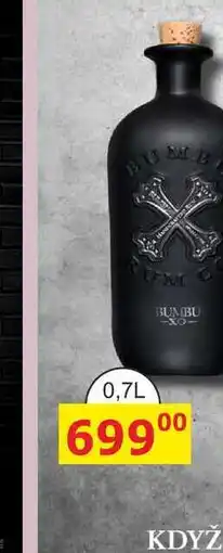 BENE Nápoje Bumbu XO 18y 0,7l 40% nabídka