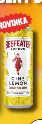 BENE Nápoje BEEFEATER LONDON GIN & LEMON 0,25l plechovka nabídka