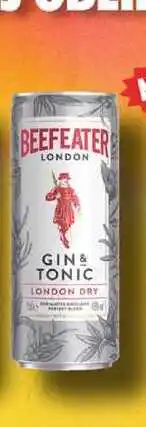 BENE Nápoje BEEFEATER LONDON GIN & TONIC 0,25l plechovka nabídka
