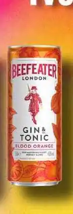 BENE Nápoje BEEFEATER LONDON GIN& TONIC BLOOD ORANGE 0,25l plechovka nabídka