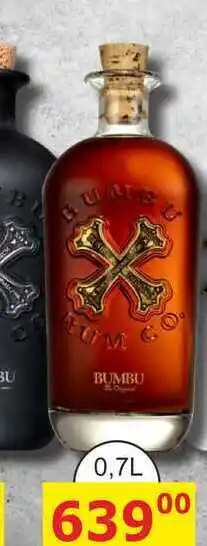 BENE Nápoje Bumbu Original 0,7l 40% nabídka