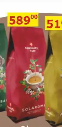 BENE Nápoje MANUEL SOLAROMA nabídka
