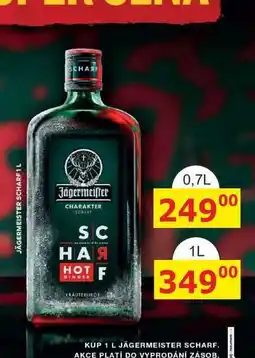 BENE Nápoje JÄGERMEISTER SCHARF nabídka