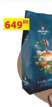 BENE Nápoje Manuel Caffé SUBLIME nabídka