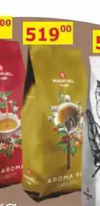 BENE Nápoje Manuel Caffe Aroma Piú zrnková káva nabídka