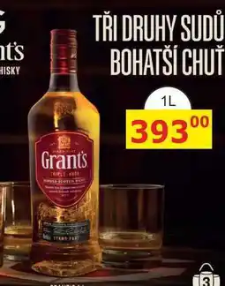 BENE Nápoje Grant's TRIPLE WOOD nabídka