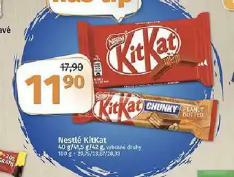 Coop Nestlé kit kat nabídka