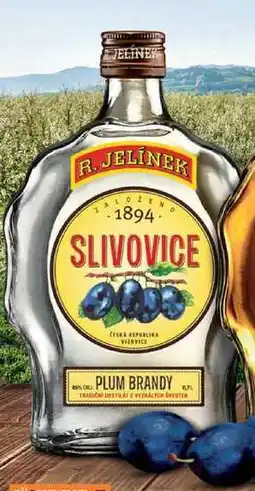 BENE Nápoje R. JELÍNEK Slivovice 3y 0,7l 45% nabídka