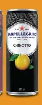 BENE Nápoje SANPELLEGRINO CHINOTTO nabídka