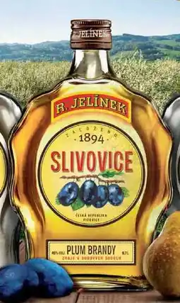 BENE Nápoje R. JELÍNEK Slivovice Zlatá 3y 0,7l 45% nabídka