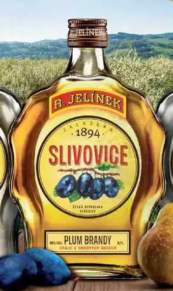 BENE Nápoje R. JELÍNEK Slivovice Zlatá 3y 0,7l 45% nabídka