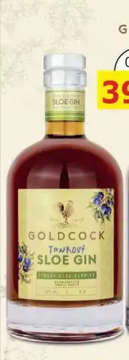 BENE Nápoje GOLDCOCK TRNKOVÝ GIN nabídka