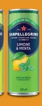 BENE Nápoje SANPELLEGRINO LIMONE & MENTA nabídka