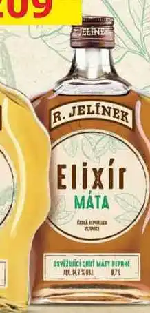 BENE Nápoje R. JELÍNEK Elixir Máta 0,7l 14,7% nabídka
