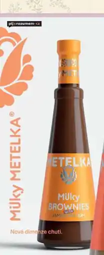 BENE Nápoje METELKA MILKY BROWNIES nabídka