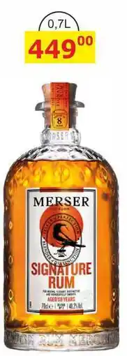 BENE Nápoje MERSER DON SOL SIGNATURE RUM nabídka