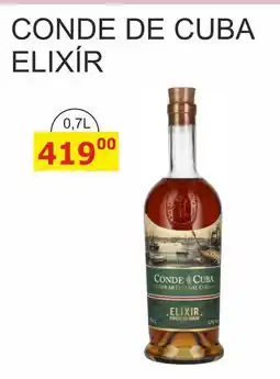 BENE Nápoje CONDE DE CUBA ELIXÍR nabídka