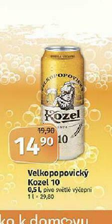 Coop Pivo velkopopovický kozel 10 nabídka