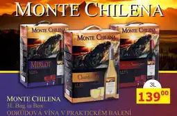 BENE Nápoje MONTE CHILENA nabídka