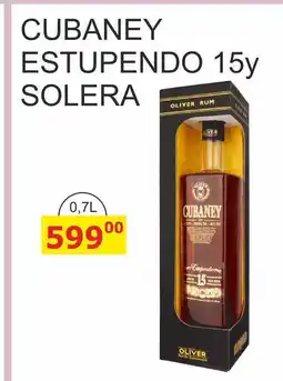 BENE Nápoje CUBANEY ESTUPENDO 15y SOLERA nabídka