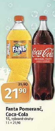 Coop Coca cola 1l nabídka