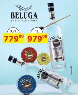 BENE Nápoje Beluga Noble Russian vodka nabídka
