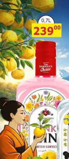 BENE Nápoje KENSINGTON PINK GIN nabídka