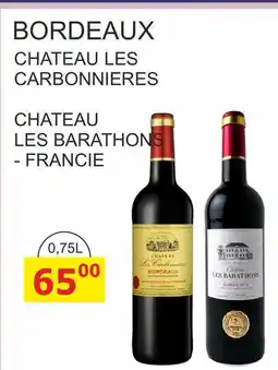 BENE Nápoje BORDEAUX CHATEAU LES CARBONNIERES nabídka