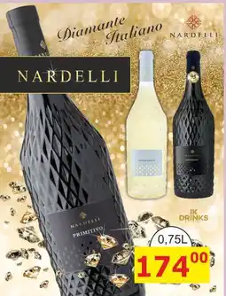 BENE Nápoje NARDELLI nabídka