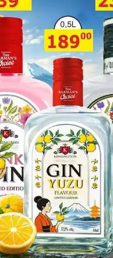 BENE Nápoje KENSINGTON YUZU FLAVOUR GIN nabídka