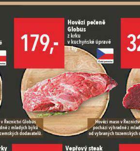 Globus Hovězí pečeně z krku nabídka