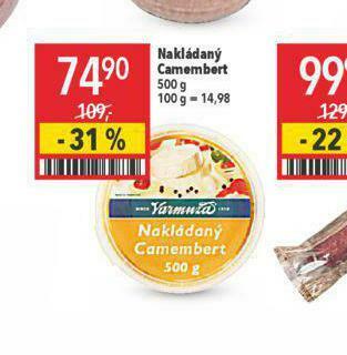 Globus Nakládaný camembert nabídka
