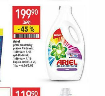 Globus Ariel prací prostředek nabídka