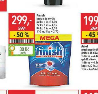 Globus Finish kapsle do myčky nabídka