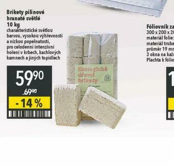 Globus Brikety pilinové hranaté světlé nabídka