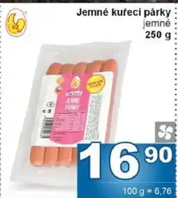 Jip Jemné kuřecí párky nabídka
