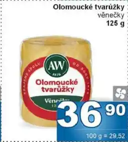 Jip Olomoucké tvarůžky nabídka