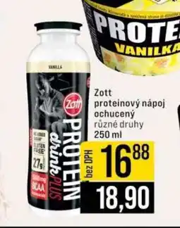Jip Zott proteinový nápoj ochucený nabídka
