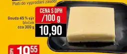 Jip Gouda 45 % sýr bloček cca 300 g nabídka