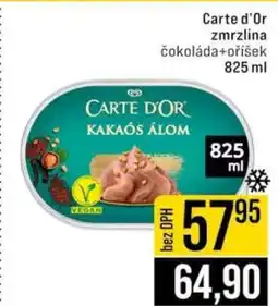 Jip Carte d'Or zmrzlina čokoláda+oříšek nabídka
