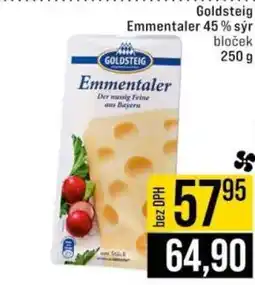 Jip Goldsteig Emmentaler 45 % sýr bloček 250 g nabídka