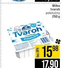 Jip Milko Tvaroh polotučný 250 g nabídka