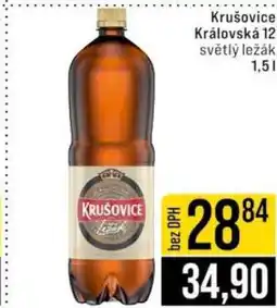 Jip Krušovice Královská 12 světlý ležák nabídka