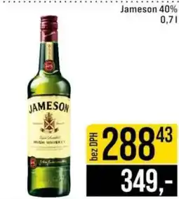 Jip Jameson 40% 0,7 l nabídka