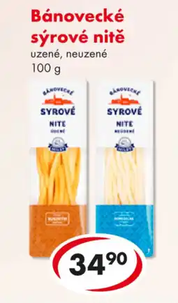 CBA Bánovecké sýrové nitě nabídka