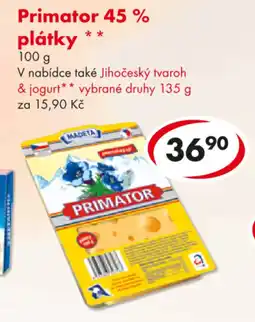 CBA Primator 45 % plátky nabídka