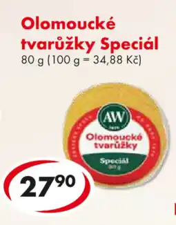 CBA Olomoucké tvarůžky speciál nabídka